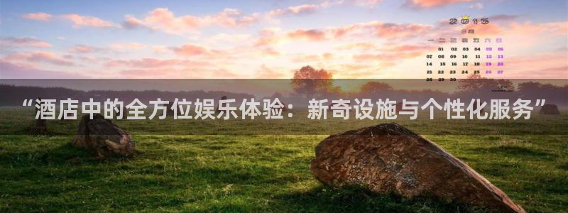 长运平台.ccm：“酒店中的全方位娱乐体验：新奇设施与个性化服务”