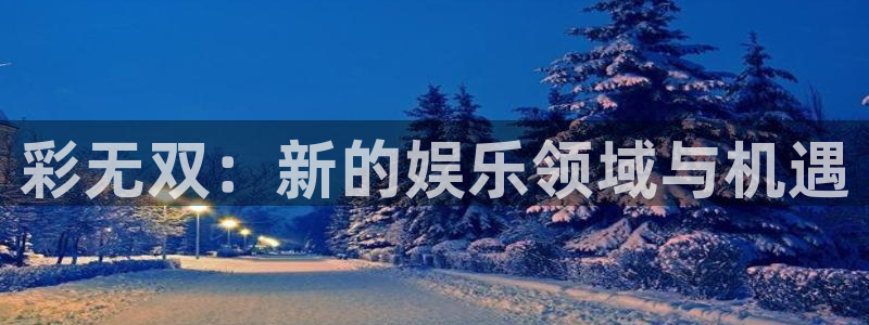 电子游戏长运平台：彩无双：新的娱乐领域与机遇