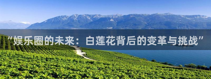 长运平台路线1：“娱乐圈的未来：白莲花背后的变革与挑战”